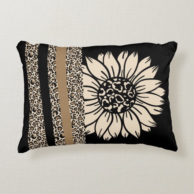 Accent Pillow Sunflower Safari Dekokissen (Vorderseite)