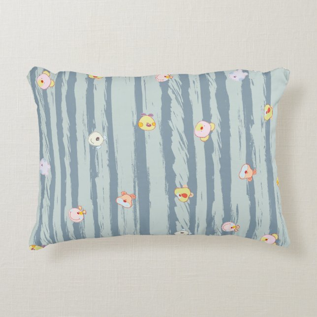 Accent Pillow – Whimsy Faces Dekokissen (Vorderseite)