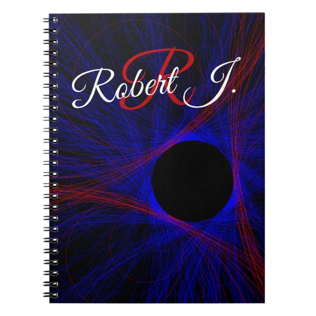 Accented Triangle Geometric Spiral Notebook Notizblock (Vorderseite)