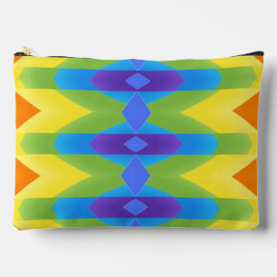 Accessory Pouch Geometric Classic Design Zubehörtasche