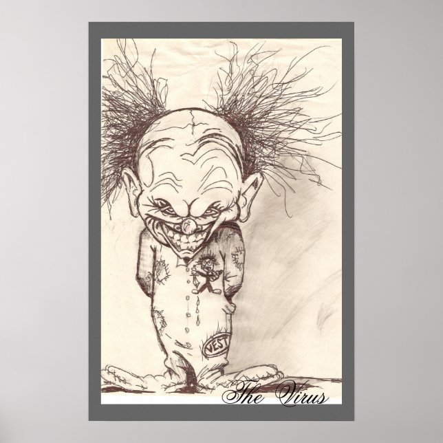 AcCiDeNt ArT 'Clowns anderer Art' Poster (Vorne)