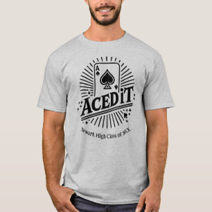 Accied It Abschluss Class mit Ihrem Schulnamen T-Shirt
