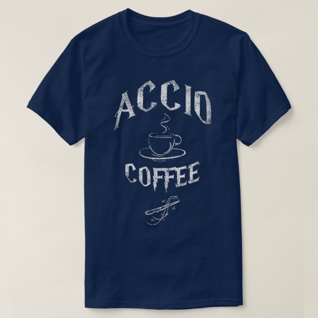Accio-Kaffee T-Shirt (Design vorne)