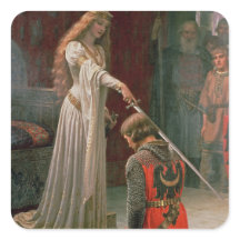 Accolade - Edmond Blair Leighton Middle Ages Knigh