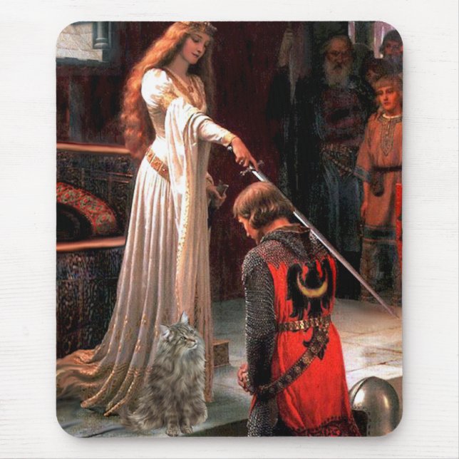 Accolade - Norwegische Waldkatze Mousepad (Vorne)