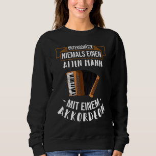 Accordion Accordion Instrument Musiker Funny Sweatshirt