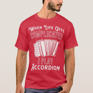 Accordion Concertina Melodeon Piano Accordion Gesc T-Shirt