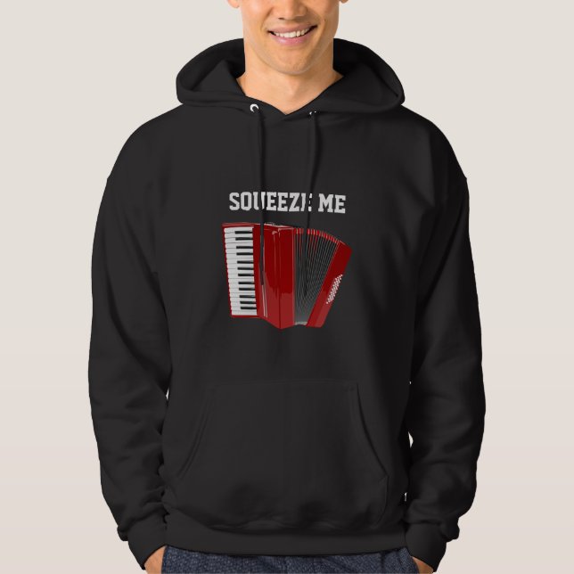 ACCORDION: Drücken Sie mich Hoodie (Vorderseite)