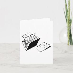 Accordion Folder Karte