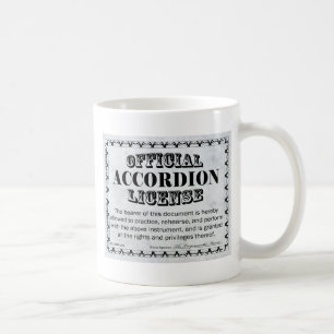 Accordion-Lizenz Kaffeetasse
