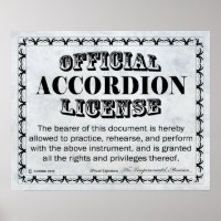 Accordion-Lizenz