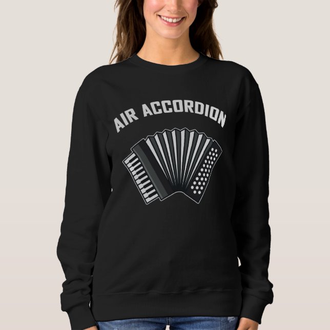 Accordion Music Folk Music Polka Accordion Player Sweatshirt (Vorderseite)