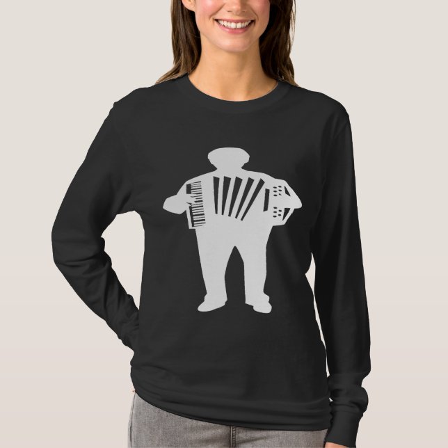 Accordion Player 1 T-Shirt (Vorderseite)
