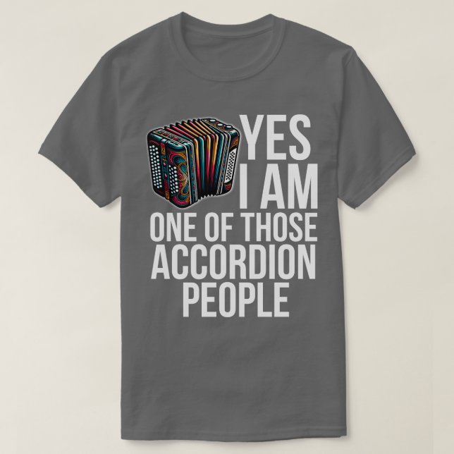 Accordion Player T-Shirt (Design vorne)