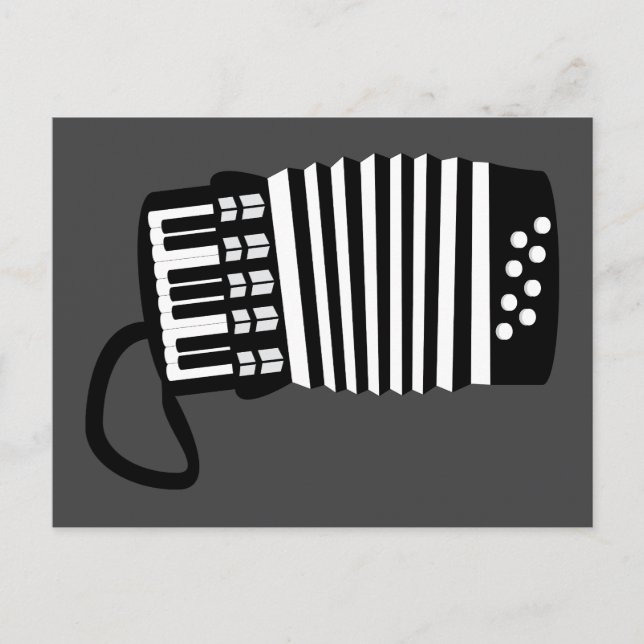 Accordion Postkarte (Vorderseite)