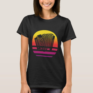 Accordion Retro Style Vintag 5 T-Shirt