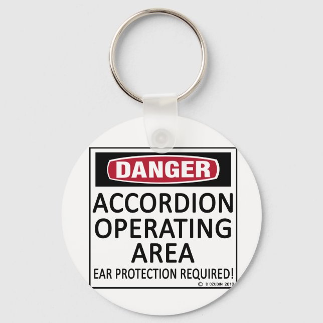 Accordion Schlüsselanhänger (Vorderseite)