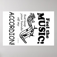 Accordion spürt die Musik