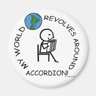 Accordion - Weltumdrehungen Magnet