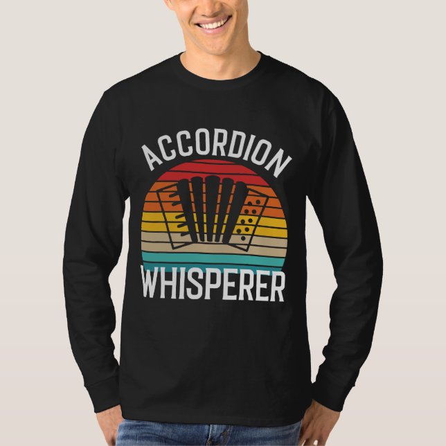 Accordion Whisperer T-Shirt (Vorderseite)