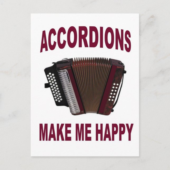 ACCORDIONS HAPPY.jpg Postkarte (Vorderseite)