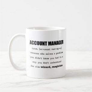 Account Manager-Tasse Kaffeetasse