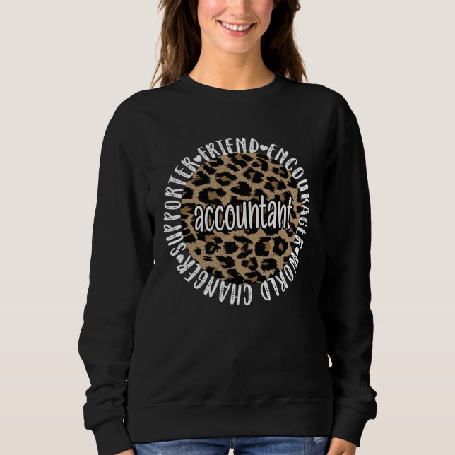 Accountant Appreciation Bookkeeper Accounting  1 Sweatshirt (Vorderseite)