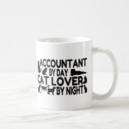 Accountant Cat Lover Kaffeetasse