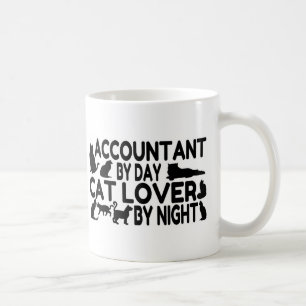 Accountant Cat Lover Kaffeetasse