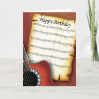 Accoustic Gitarren-Geburtstag
