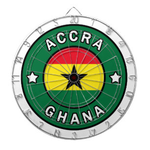 Accra Ghana Dartscheibe