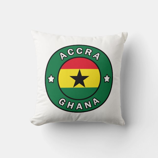 Accra Ghana Kissen (Vorderseite)