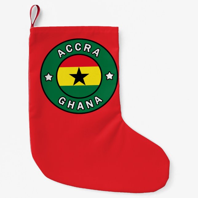 Accra Ghana Kleiner Weihnachtsstrumpf (Vorderseite)
