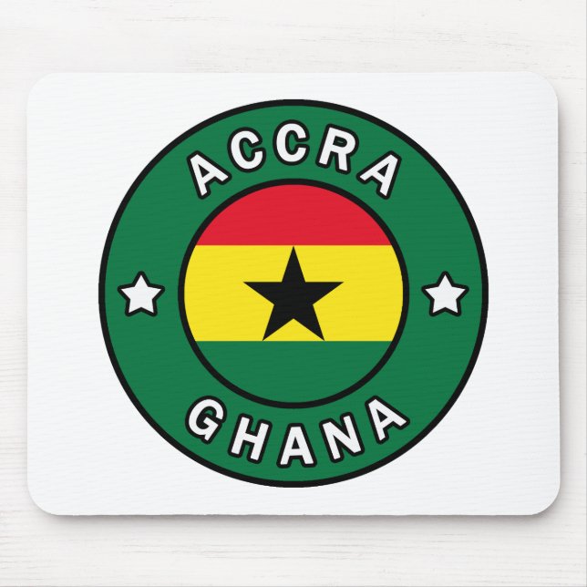 Accra Ghana Mousepad (Vorne)
