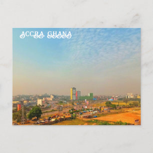 Accra Ghana Postcard Postkarte