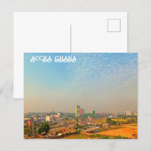 Accra Ghana Postcard Postkarte