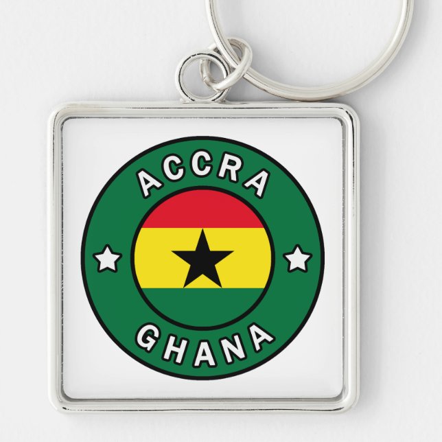 Accra Ghana Schlüsselanhänger (Vorne)