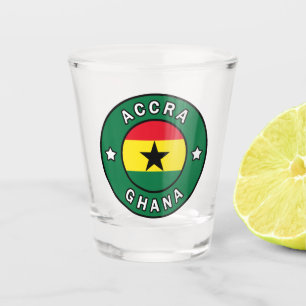 Accra Ghana Schnapsglas