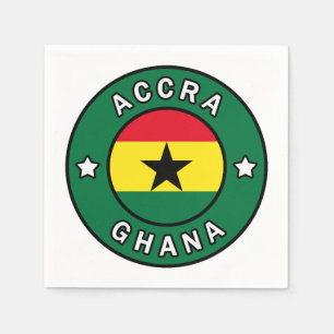 Accra Ghana Serviette