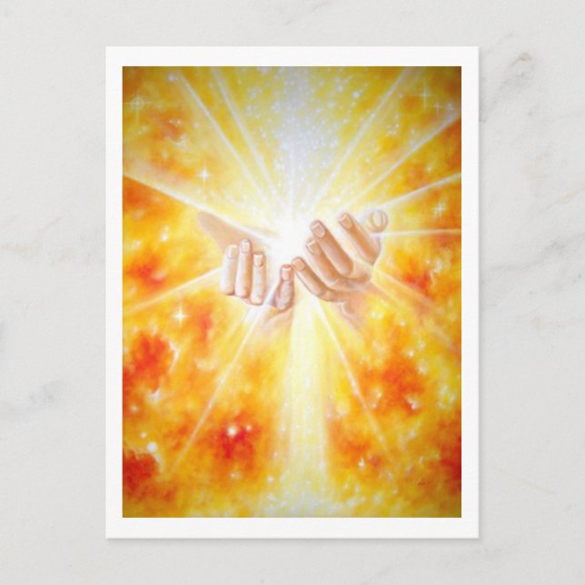 Accueillir la Lumière Postkarte (Vorderseite)