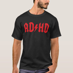 ACDC-Logo-Umgestaltung Red2635p des klassischen AD T-Shirt