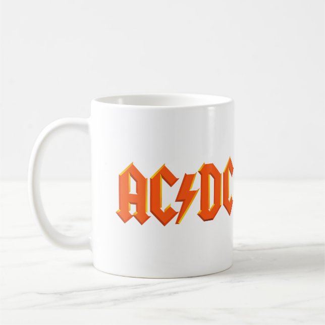 ACDC Musikband Kaffeetasse (Links)