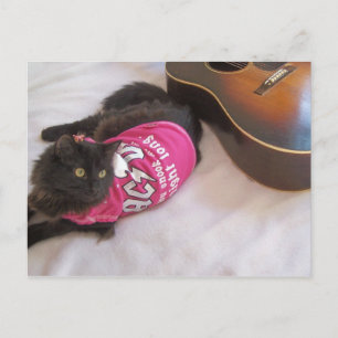 ACDC-Shirt-Karte Postkarte