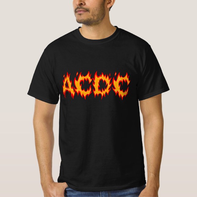 ACDC T-Shirt (Vorderseite)