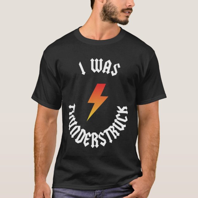 ACDC Thunderstruck Classic 1560png1560 T-Shirt (Vorderseite)