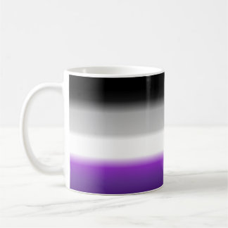 Ace asexual Gradient Pride Flag: Horizontaler Stre Kaffeetasse