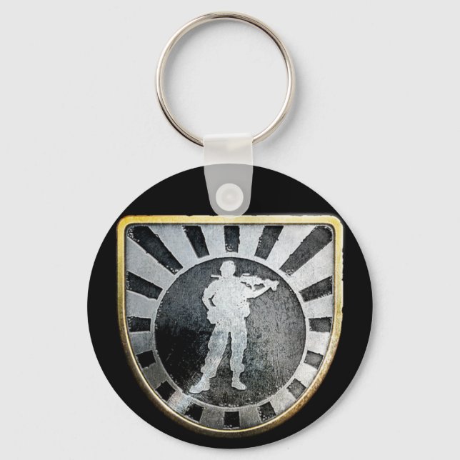 Ace Button Schlüsselanhänger (Vorderseite)