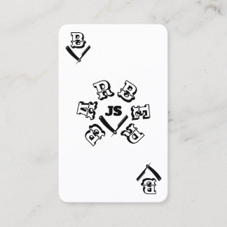 Ace-Card-Friseur Visitenkarte