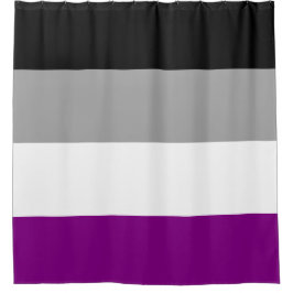 Ace-Flag (Asexualität) Duschvorhang