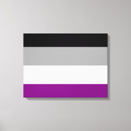 Ace-Flag (Asexualität) Leinwanddruck